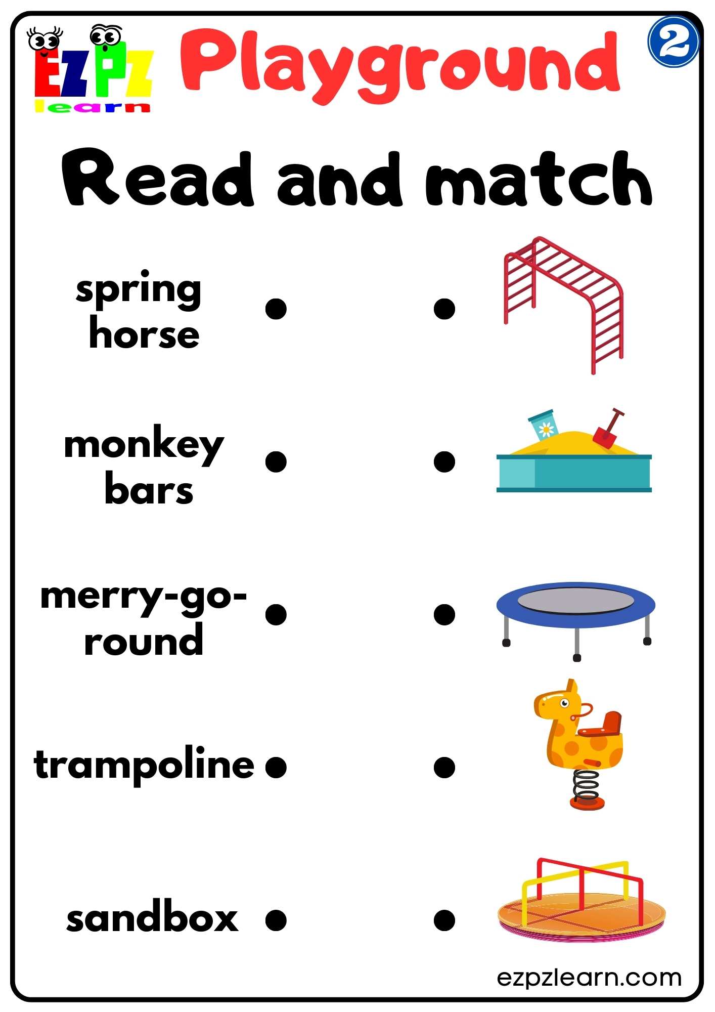 playground-vocabulary-2-read-and-match-worksheet-for-kindergarten-and-esl-students-free-download